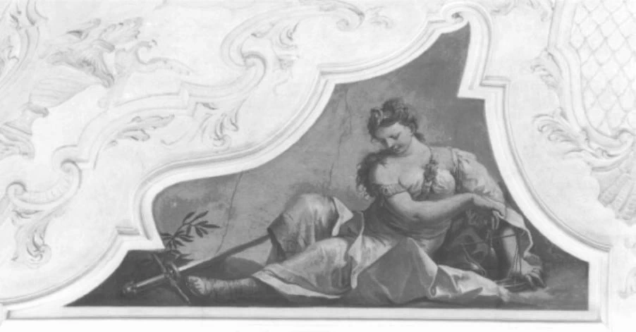 Allegoria della Giustizia - Cà Spineda